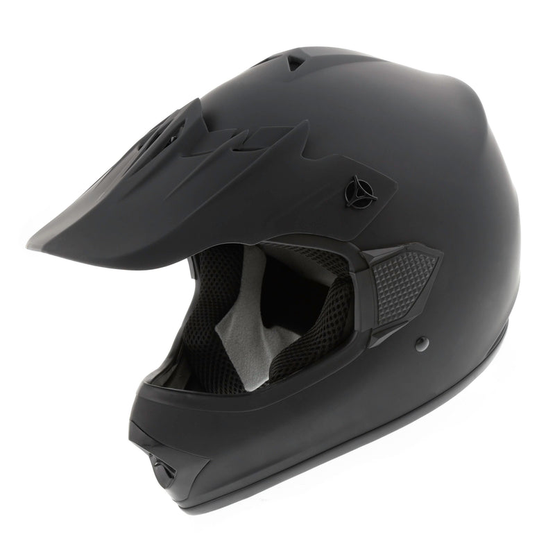 Raider GX4 ATV Helmet, Youth, Matte Black, Assorted Sizes G3