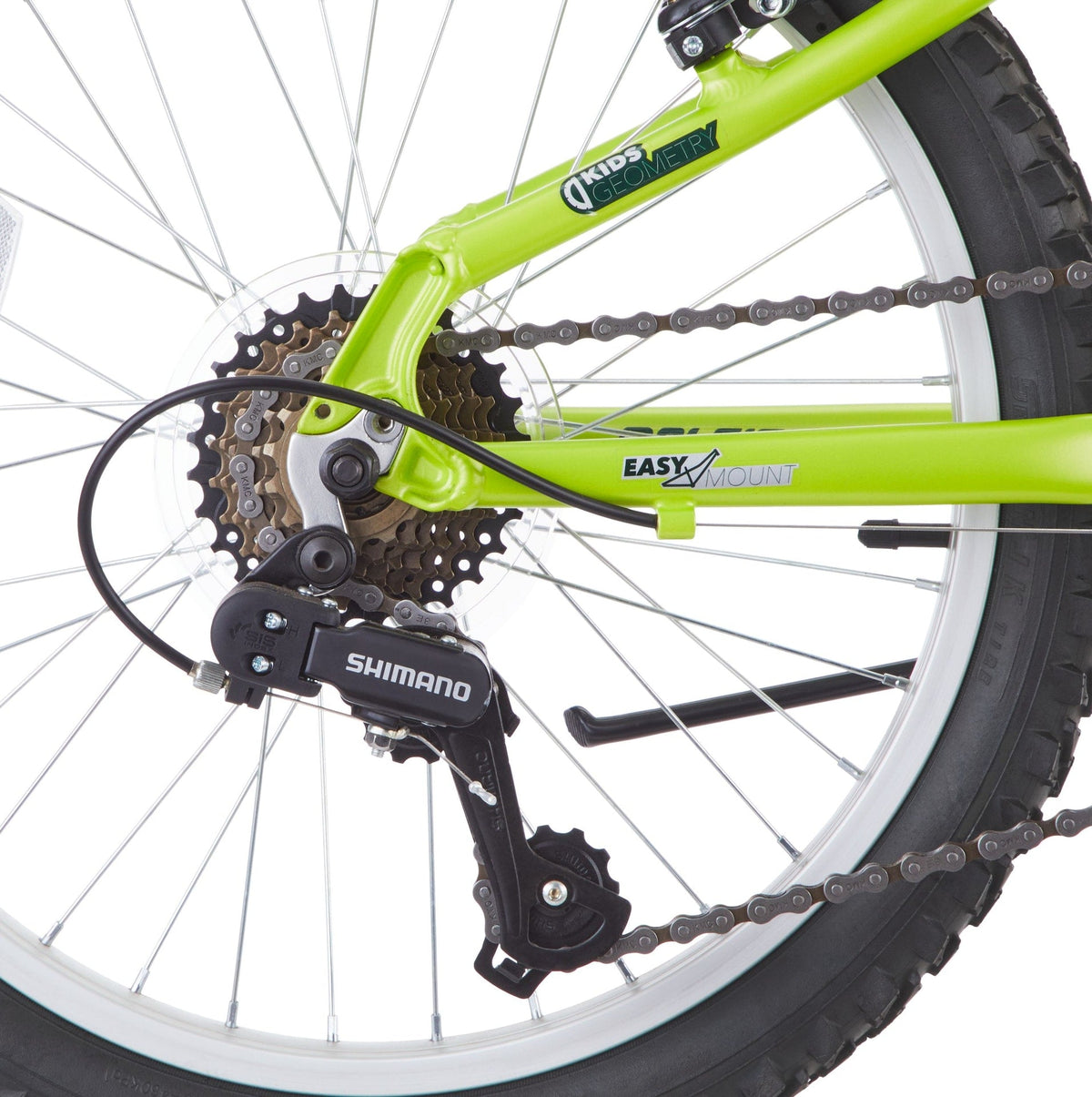 Raleigh GOAT Youth Bike with V-brakes, 20-in, Green