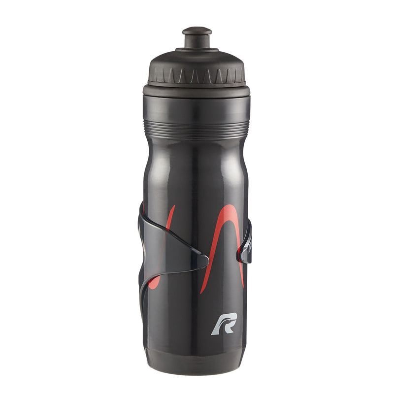Raleigh High Flow Valve Bike Water Bottle, Black G4