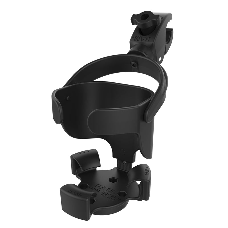 RAM Level Cup Drink Holder with RAM Tough-Claw, Extra-Large, 32-oz J6