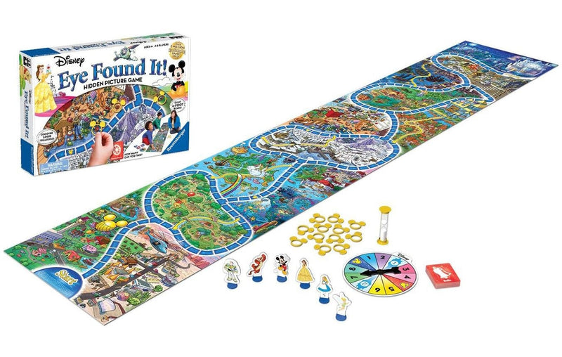 Ravensburger Disney Eye Found It! Hidden Picture Giant Board Game Set For Kids, Ages 4+ K4
