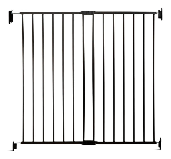 Regalo Top-of-Stairs Baby Gate, Black D5