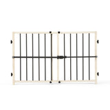 Regalo Wooden Expandable Baby Gate, 24-in