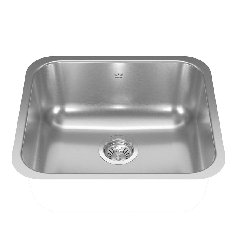 Reginox FB Single Stainless Steel Sink, 19.7x17.75-in X1