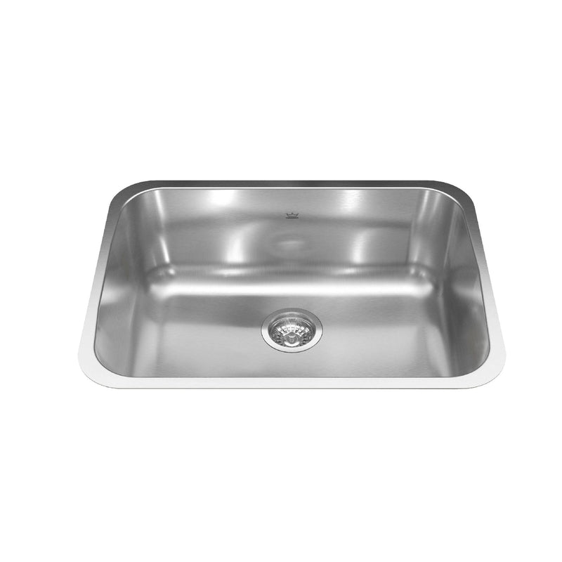 Reginox FB Single Stainless Steel Sink, 24.75x18.75-in A4