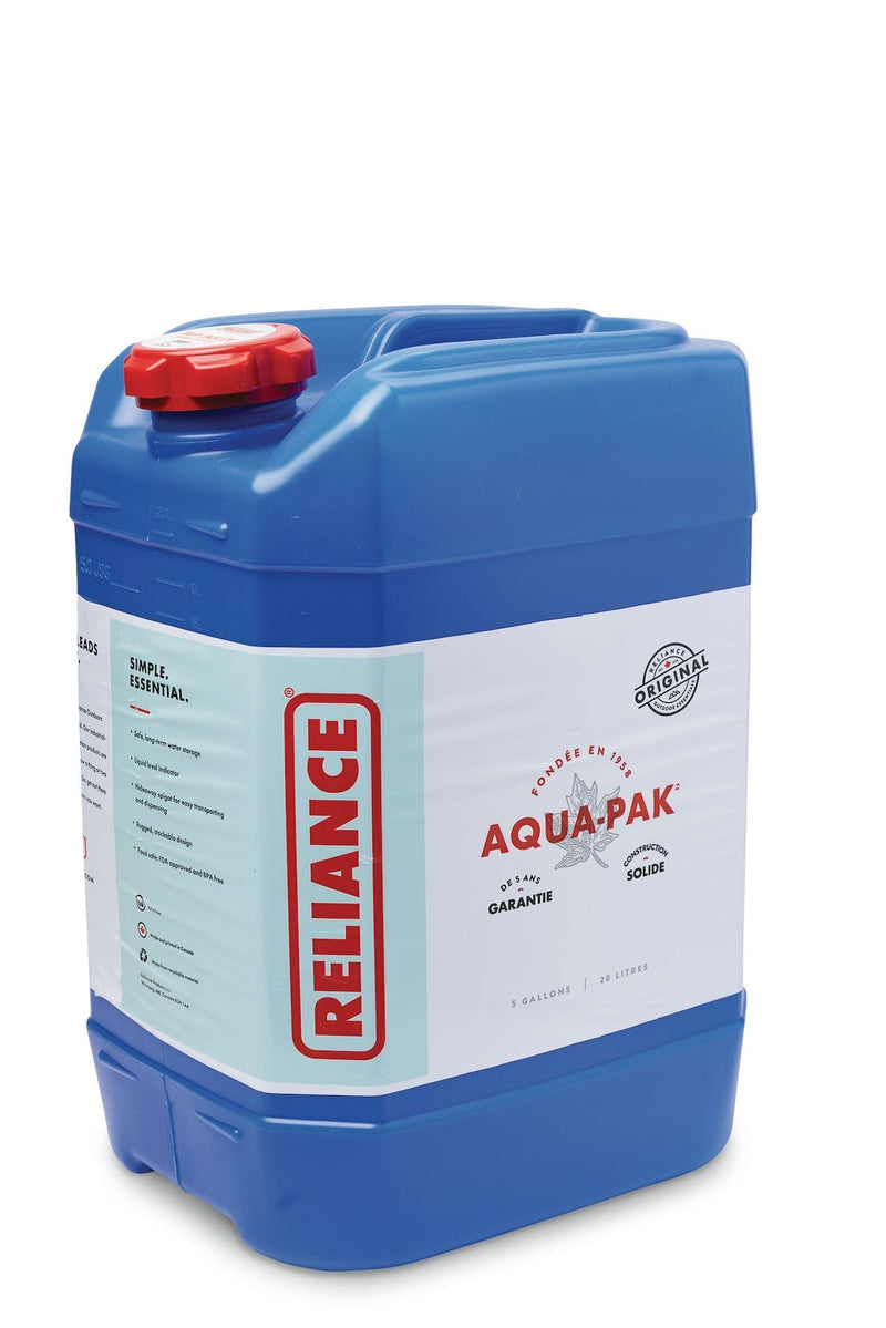 Reliance Aqua Pak Camping Water Jug Container, Assorted Capacity S9