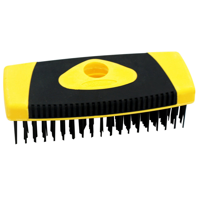 Richard Wire Block Brush Cleans/Removes Paint, Rust & Dirt From Metal, 5.4 x 16.8-cm I4