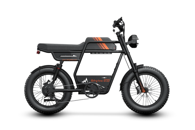 GT33 All-Terrain Cafe Racer Cargo Electric Bike B6