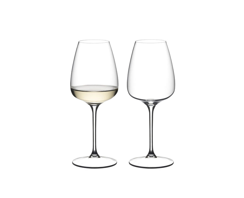 Riedel Grape Collection White/Champagne Stemmed Wine Glass Set, 2-pc F9
