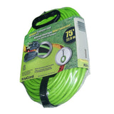 Ritecord 75-ft 16/3Outdoor Extension Cord with Locking Connector and Carry Strap, Lime Green