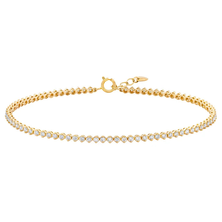 Round Brilliant Diamond Bracelet (1.00 ctw) R7