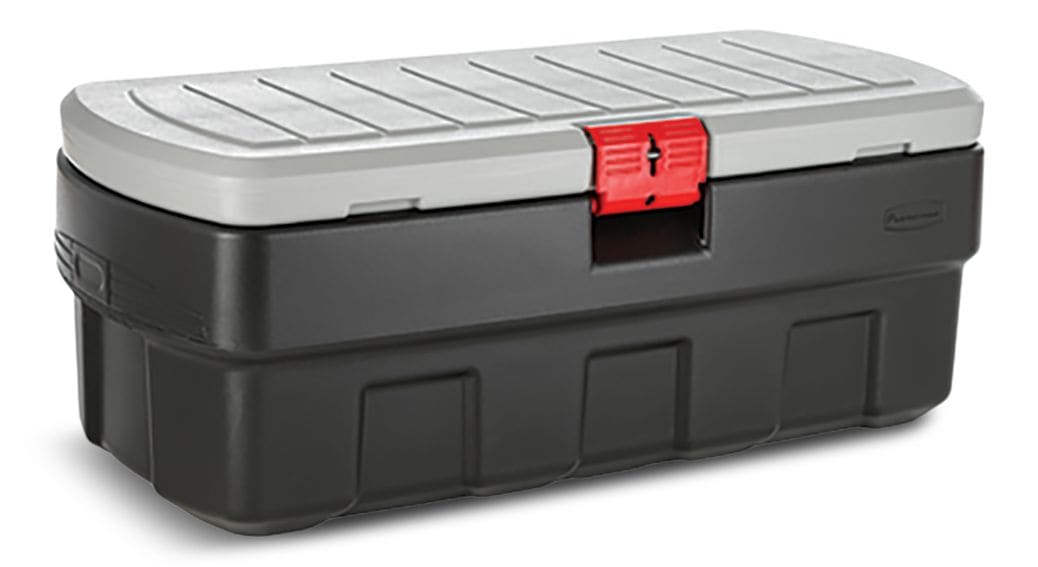 Rubbermaid Action Packer Plastic Lockable Storage Container, Stackable & Recyclable, 182-L