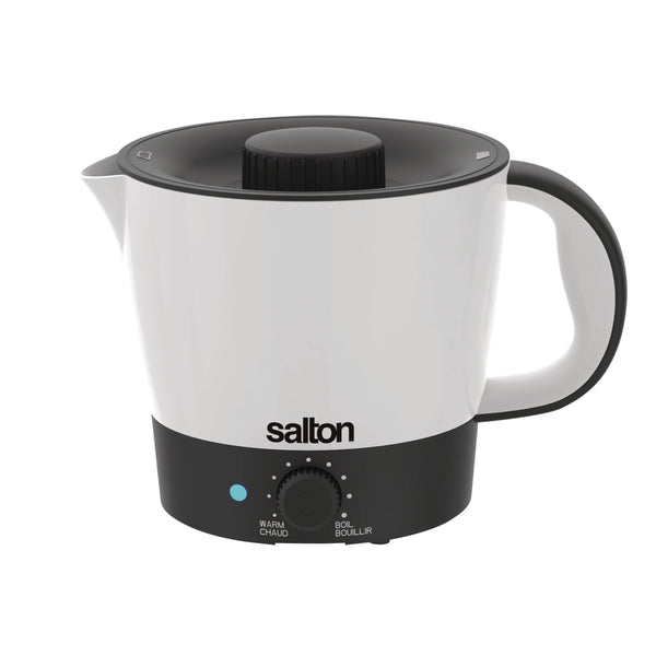 Salton BPA-Free White Multipot Cooker with Built-in Strainer E8