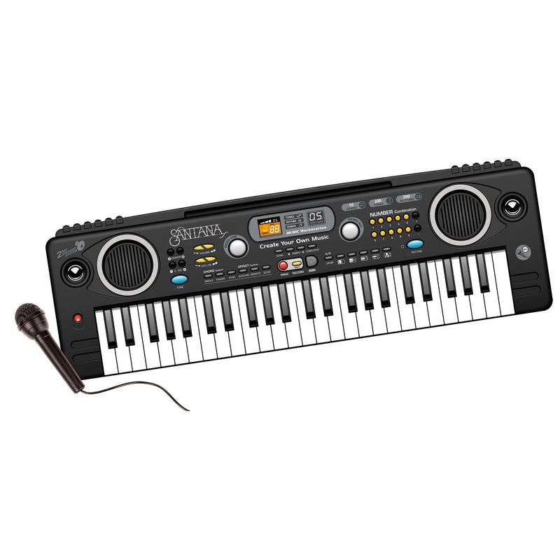 Santana 49-Key Electronic Keyboard with Microphone I0