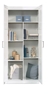 Sauder 2-Door Cabinet, White