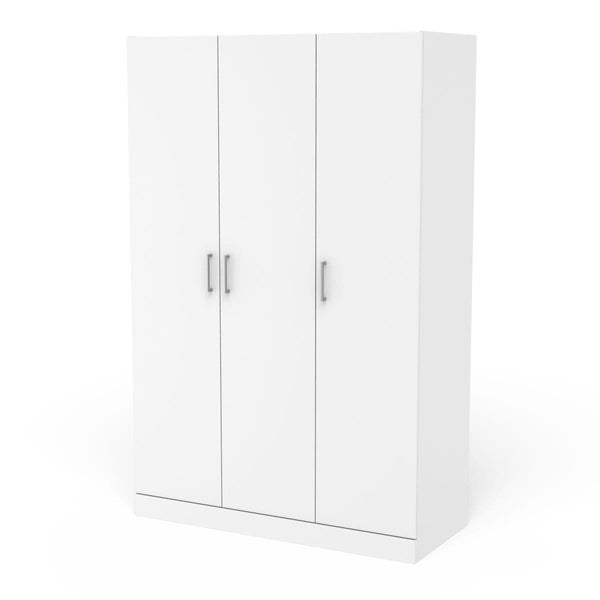 Sauder 3 Drawer Wardrobe White W4