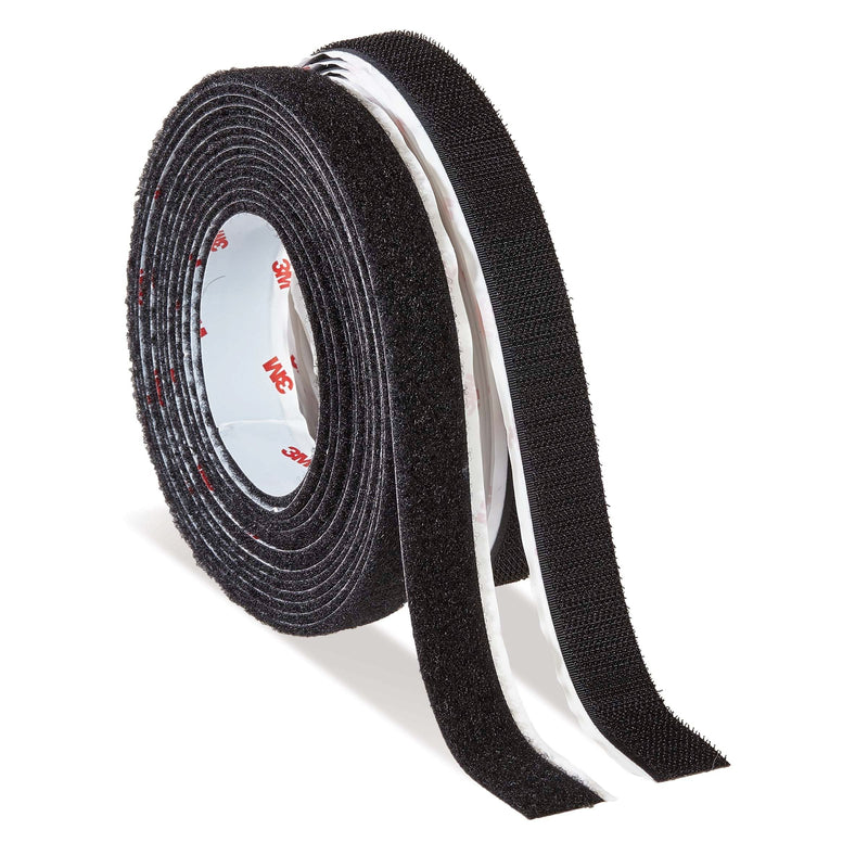 Scotch Indoor Fasteners, Black, 3-lbs, 0.75-in x 15-ft, 1-pk M7