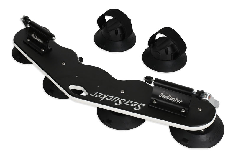 SeaSucker Mini Bomber 2-Bike Roof Top, Trunk & Hatchback Bike Rack, Black Q5