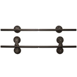 SeaSucker Monkey Bars Aluminum Roof Cross-Bar System, Powder Coated Black, 60-in