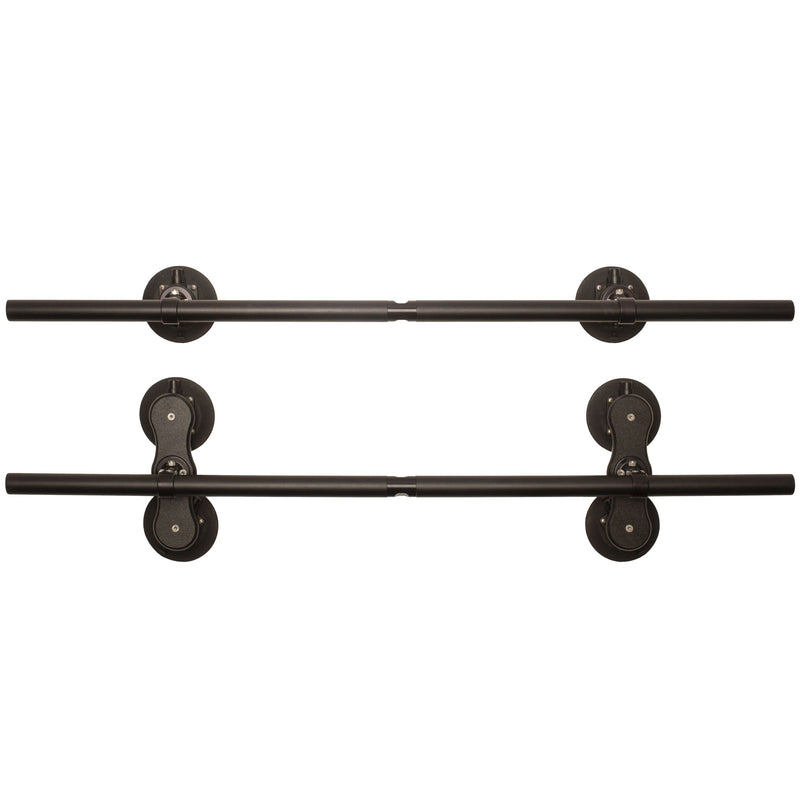 SeaSucker Monkey Bars Aluminum Roof Cross-Bar System, Powder Coated Black, 60-in T1