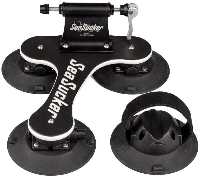 SeaSucker Talon 1-Bike Roof Top, Trunk & Hatchback Bike Rack, Non-Scratch & All-Weather, Black N0