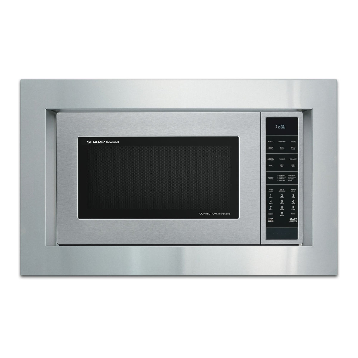 Sharp Built-in Microwave Oven Trim Kit, 30-in, for SMC1585KS
