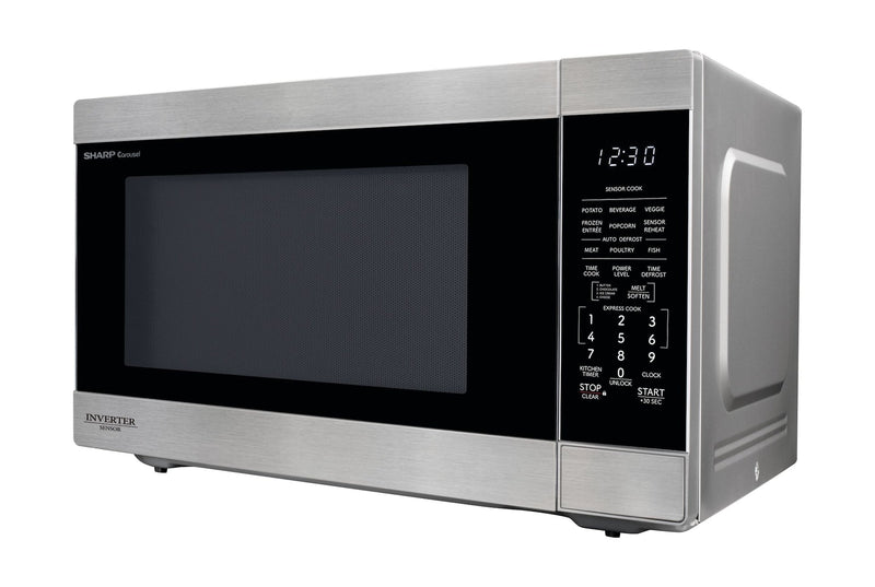 Sharp XL Countertop Microwave Oven with Inverter, 2.2-cu-ft G4