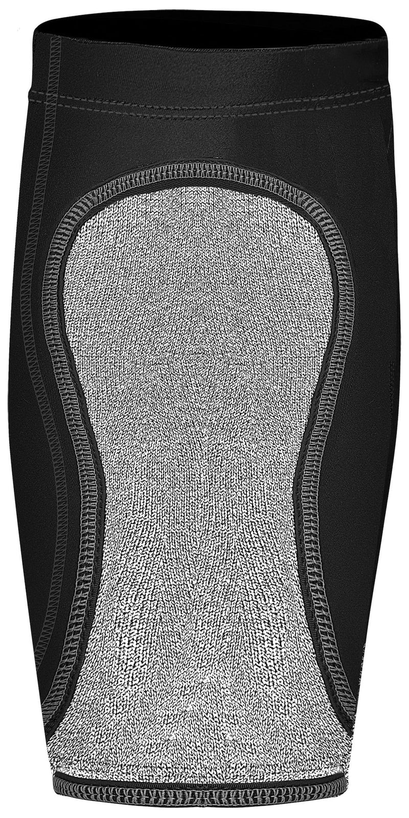 Sherwood Cut Resistant Calf Sleeves, A8 Cut Rating, Black/Grey, Assorted Sizes, 1-pair H0
