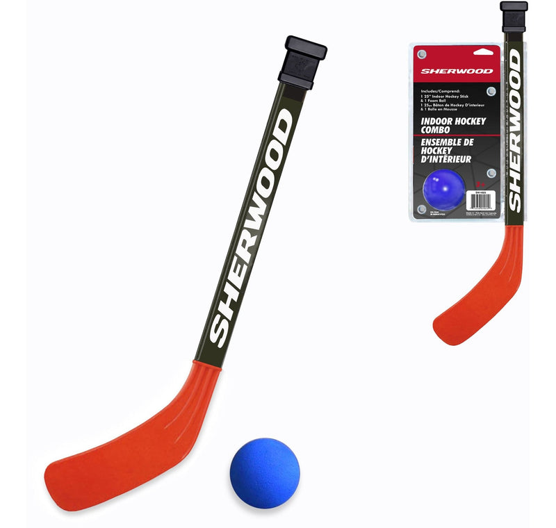 Sherwood Indoor Mini Hockey Stick and Ball Set, 2-pc N6
