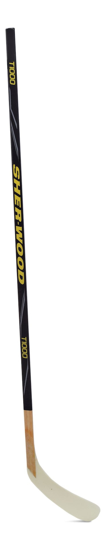 Sherwood T1000 Wood Street Hockey Stick with ABS Blade, Junior H2