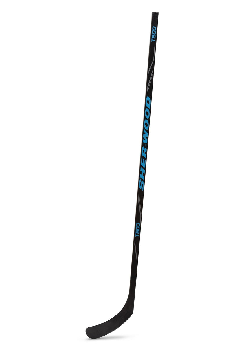 Sherwood T500 Wood Street Hockey Stick with Injected Blade, Junior Q2
