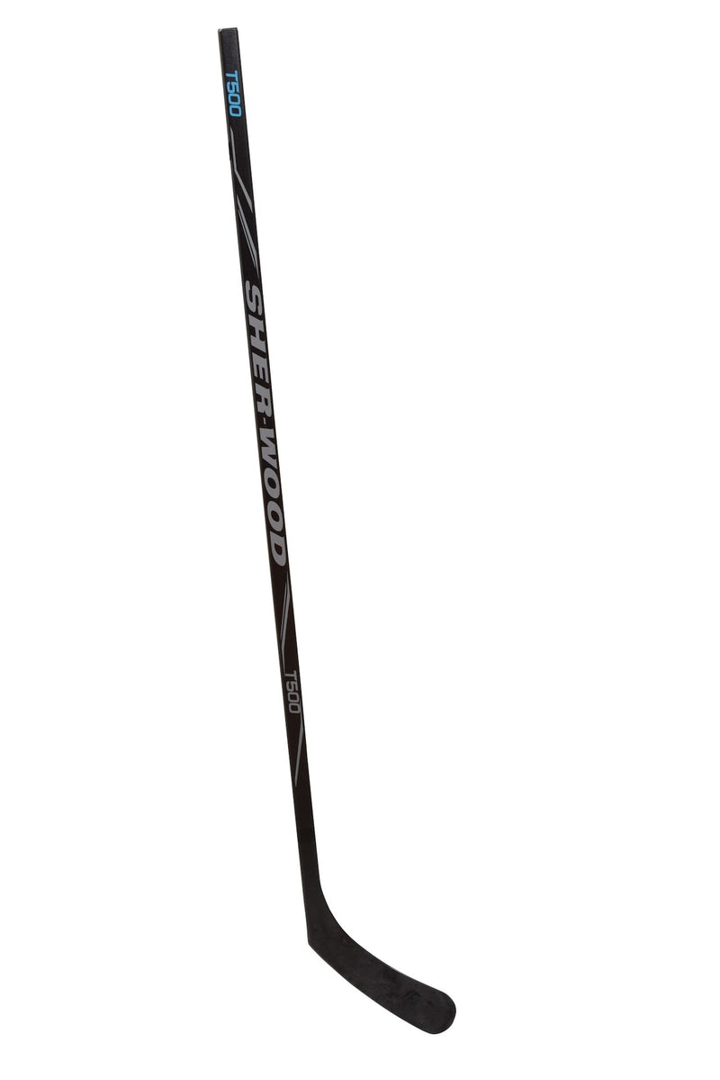 Sherwood T500 Wood Street Hockey Stick with Injected Blade, Senior G3