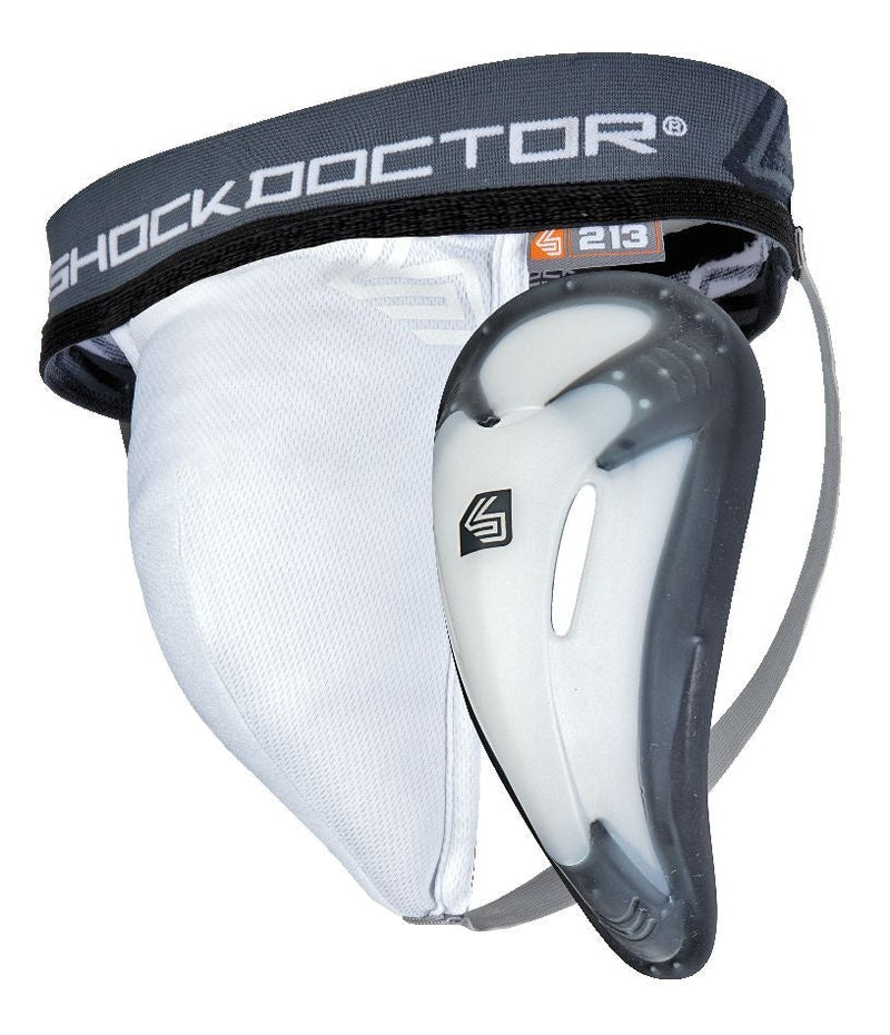 Shock Doctor Hockey Support Protective Jock Cup, Mens, Senior, Assorted Sizes W4