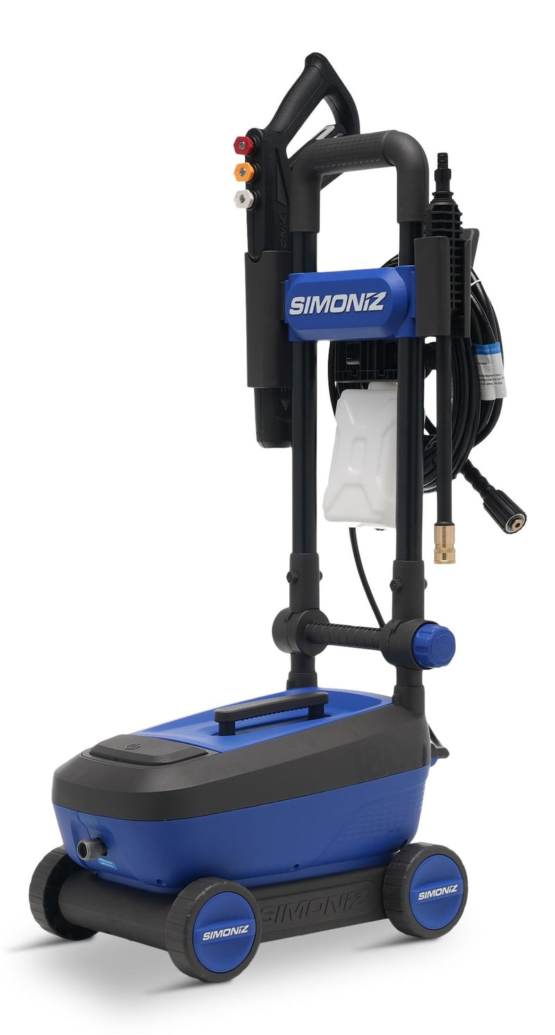 SIMONIZ 1800 PSI 1.75 GPM Electric Power Pressure Washer with Foldable Handle I2