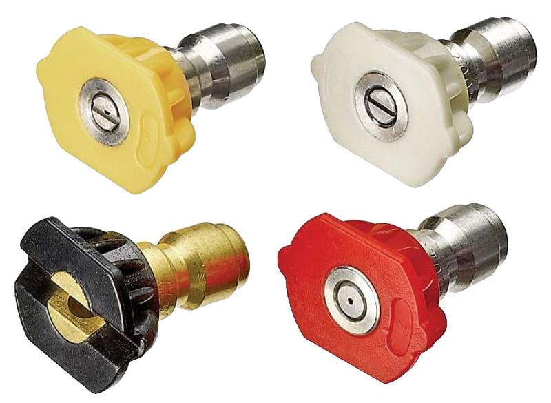 Simoniz Quick-Connect Spray Nozzle Tips Compatible with 2300 PSI Electric Pressure Washer Y8