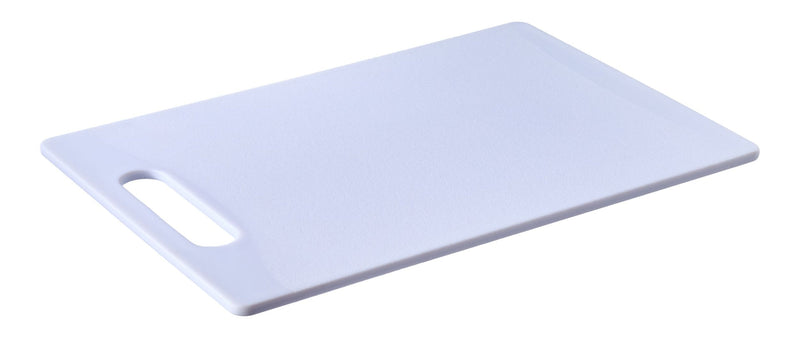 Simplicite Polyethylene Cutting Board, White, 14x11-in V4