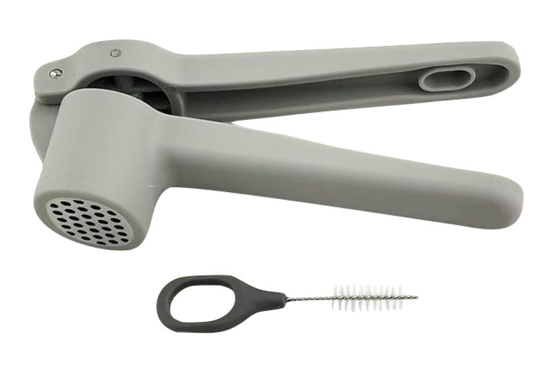 Simplicité Stainless Steel Garlic Press with Brush B1