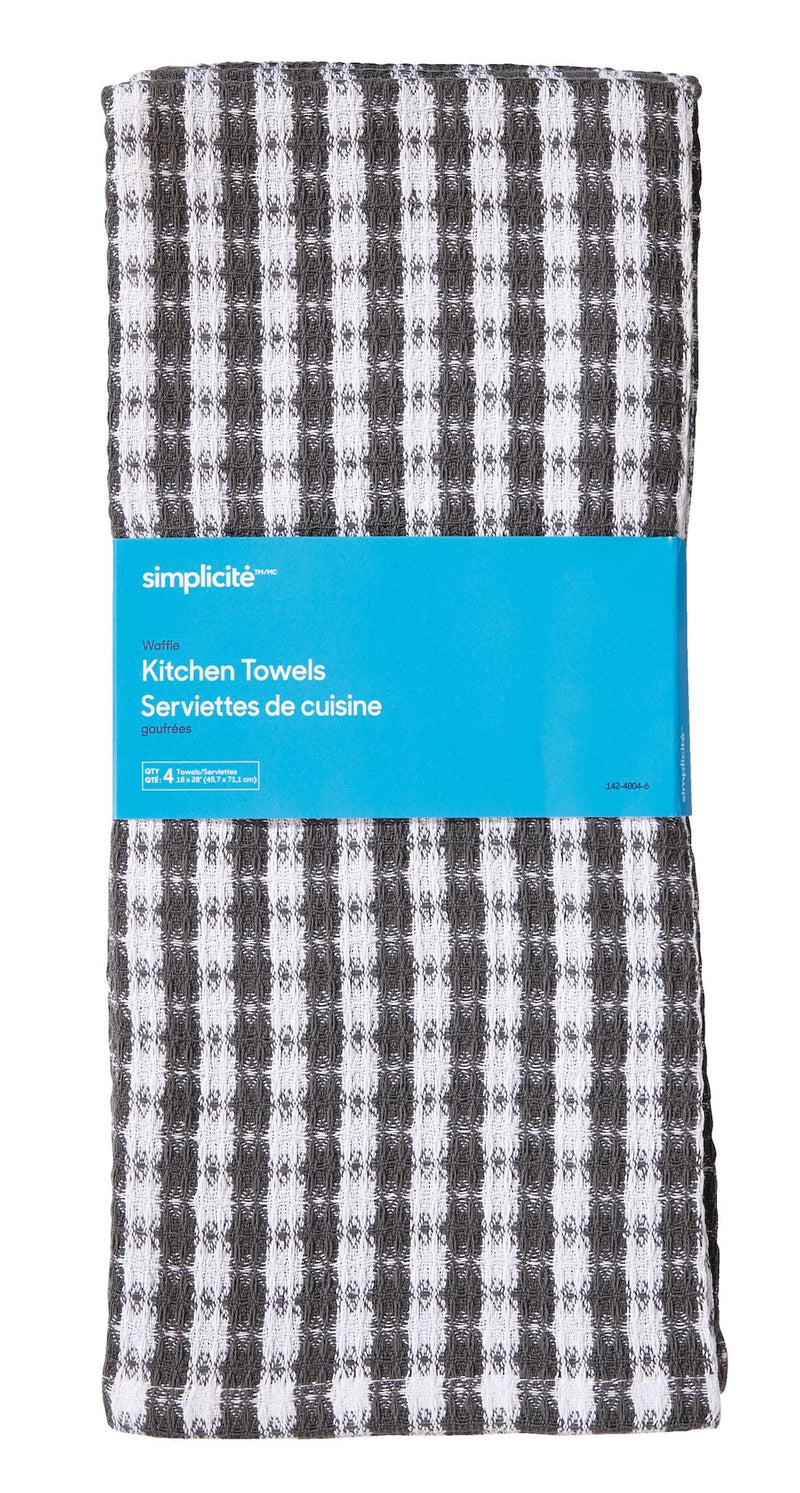 Simplicite Waffle Dishcloths, 4-pk U6