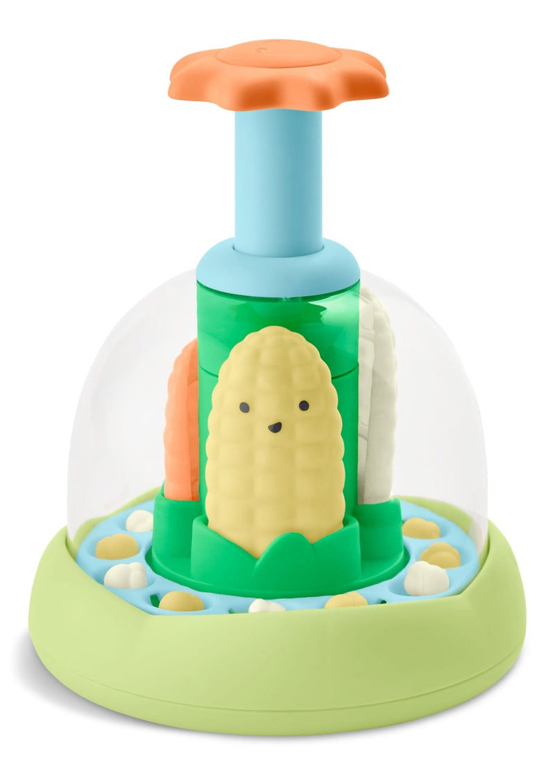 Skip Hop Farmstand Push & Spin Popper Baby Learning Toy, Ages 6m+ W1