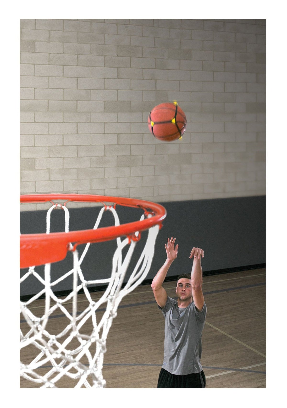 SKLZ Square Up Visual Basketball Shooting Technique & Mechanics Trainer with Drills Guide