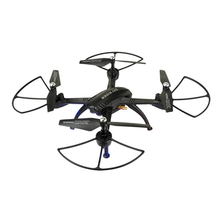 Sky Rider X-11 Stratosphere Quadcopter Drone with Wi-Fi Camera, Black O7