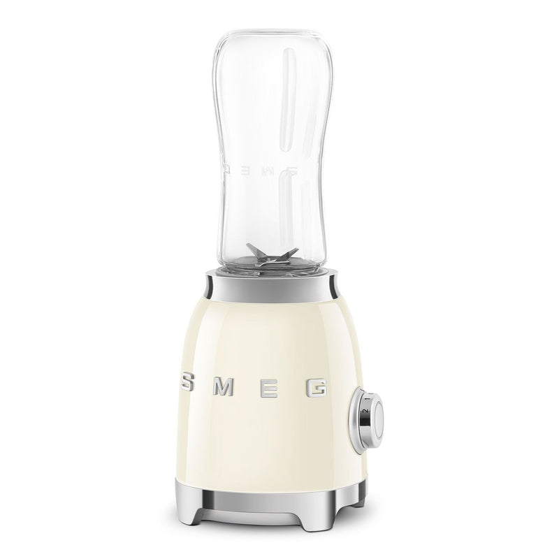 SMEG 300W Stainless Steel Personal Jar Blender, Cream P7
