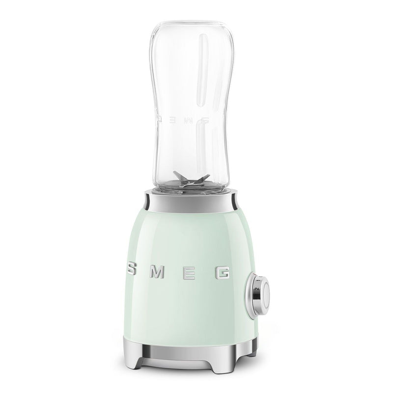 SMEG 300W Stainless Steel Personal Jar Blender, Pastel Green V7
