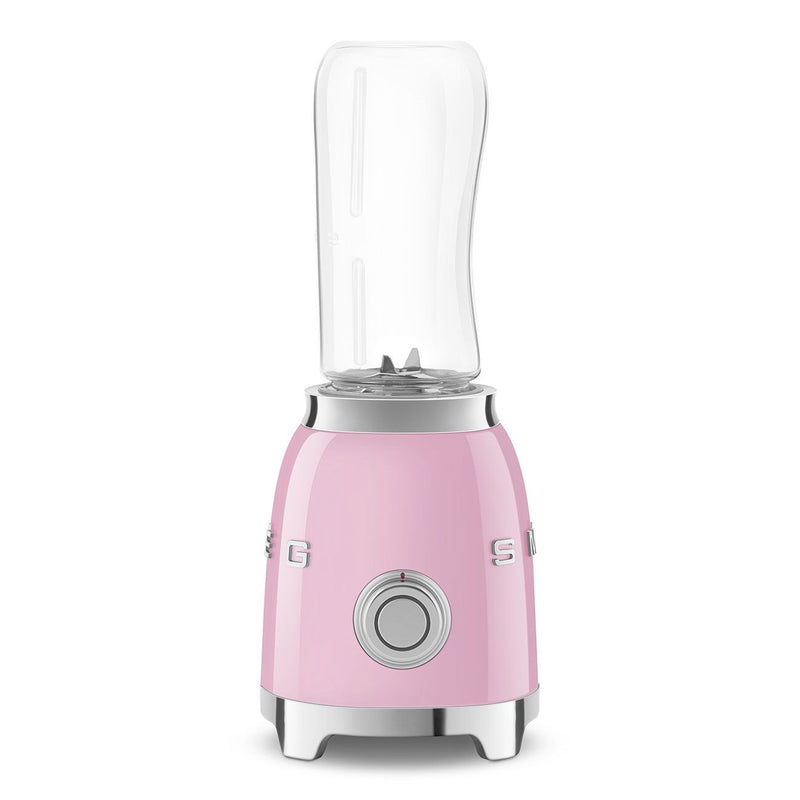 SMEG 300W Stainless Steel Personal Jar Blender, Pink X6