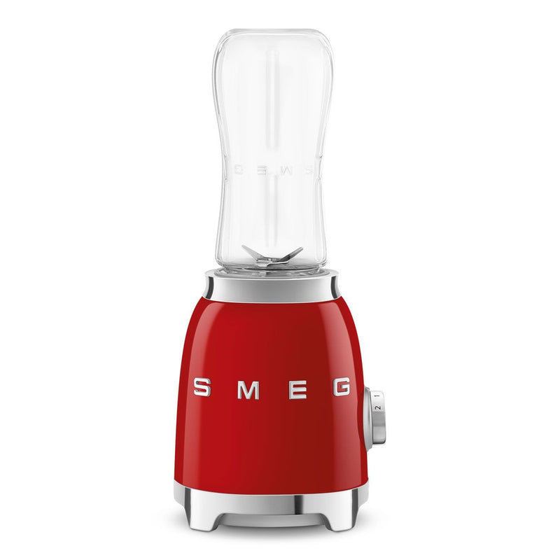 SMEG 300W Stainless Steel Personal Jar Blender, Red S9