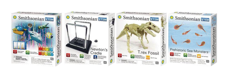 Smithsonian STEM 4-in-1 Micro Science Super Value Pack For Kids, Ages 8+ L4