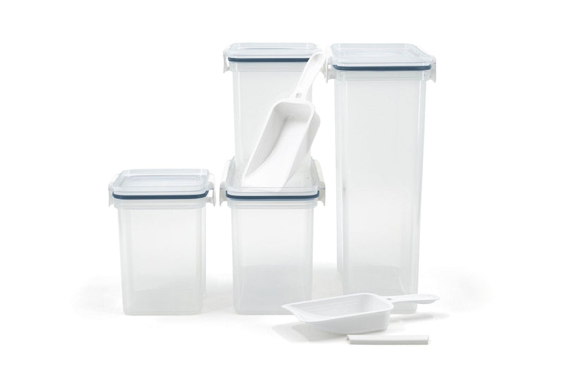 Snaplock Pantry Modular Glasslock Food Storage Container Starter Set, 4-pc V5