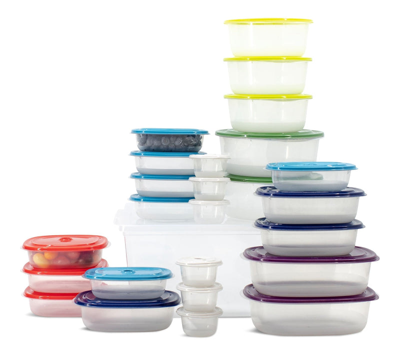 Snaptop Polypropylene Food Storage Container Set with Lids, 26 Count E3