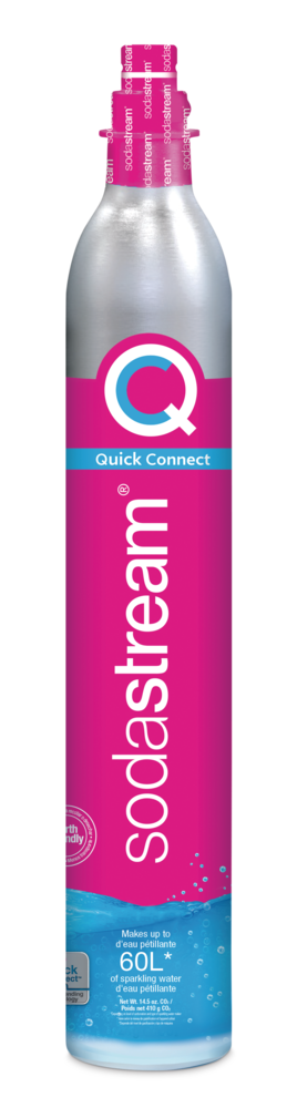 SodaStream CO2 Quick Connect Carbonator, 60-L, Exchange Program H3
