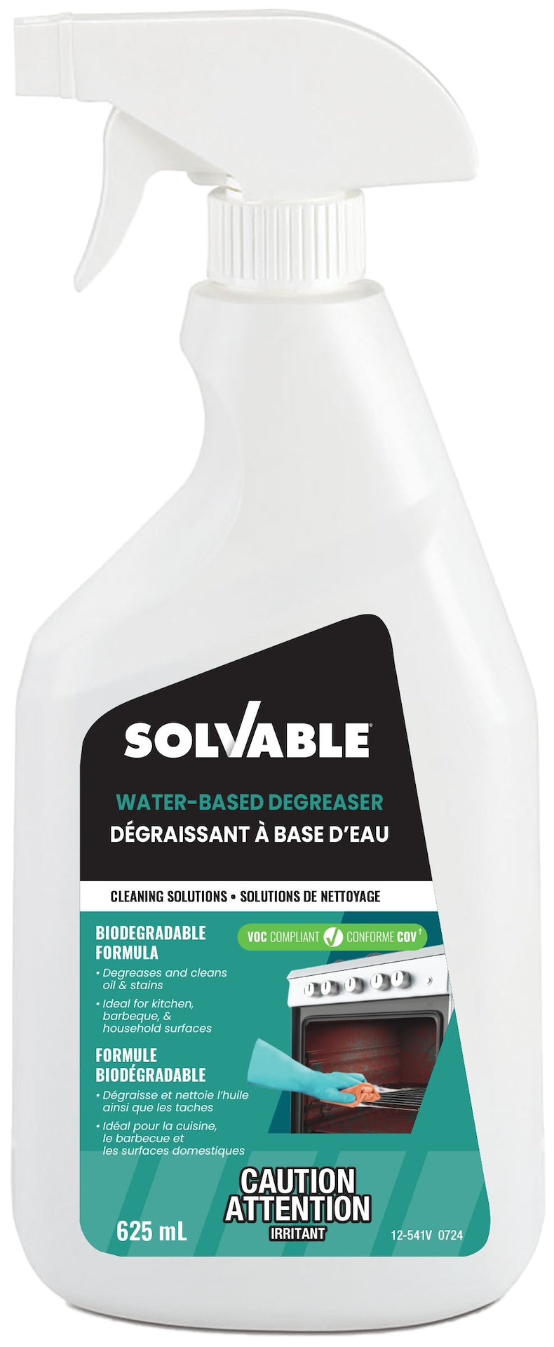 Solvable Water-Based Degreaser, 625-mL X2